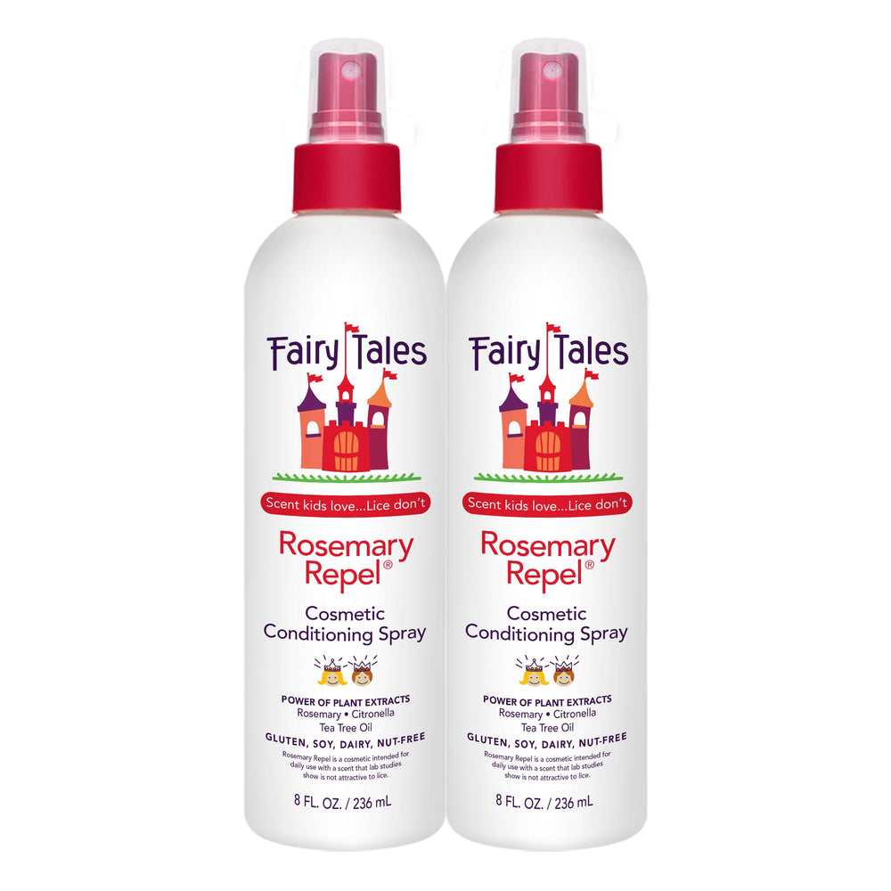 Fairy Tales envase frontal Rosemary Repel mostrando diseño y beneficio repelente