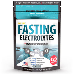 Fast Lyte frente del empaque mostrando contenido y beneficios minerales
