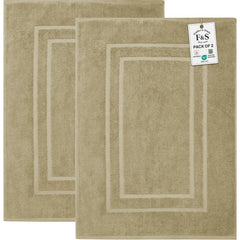 Feather & Stitch alfombrilla frontal en empaque, comodidad inmediata