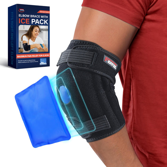 FEATOL vista frontal de la férula mostrando ajuste y cierre, comodidad inmediata