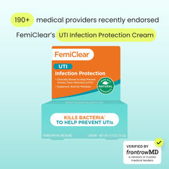 FemiClear aplicación en mano indicando uso fácil y dosificación precisa