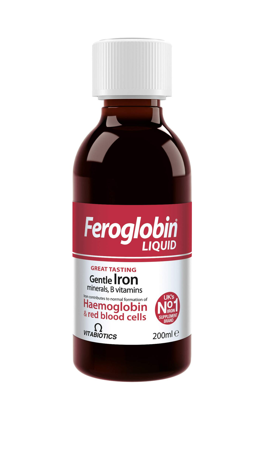 Feroglobin B12 folate iron blend highlighting key nutrients for red blood cell health