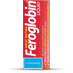 Feroglobin no artificial colours label highlighting clean ingredients