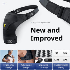 FIGHTECH vista lateral del ajuste que reduce movimientos bruscos
