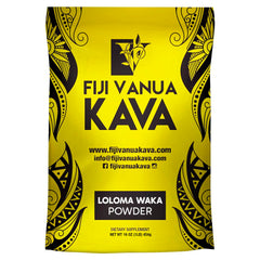 Fiji Vanua Kava frontal del empaque mostrando la presentación y origen