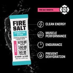 Fire Science Nutrition sobres Fire Salt Watermelon listos para uso portátil