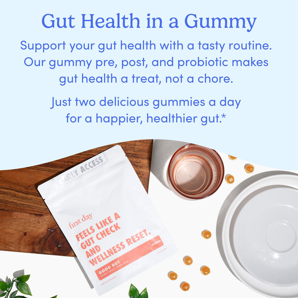 FIRST DAY Gummies contributing to skin and nail wellness