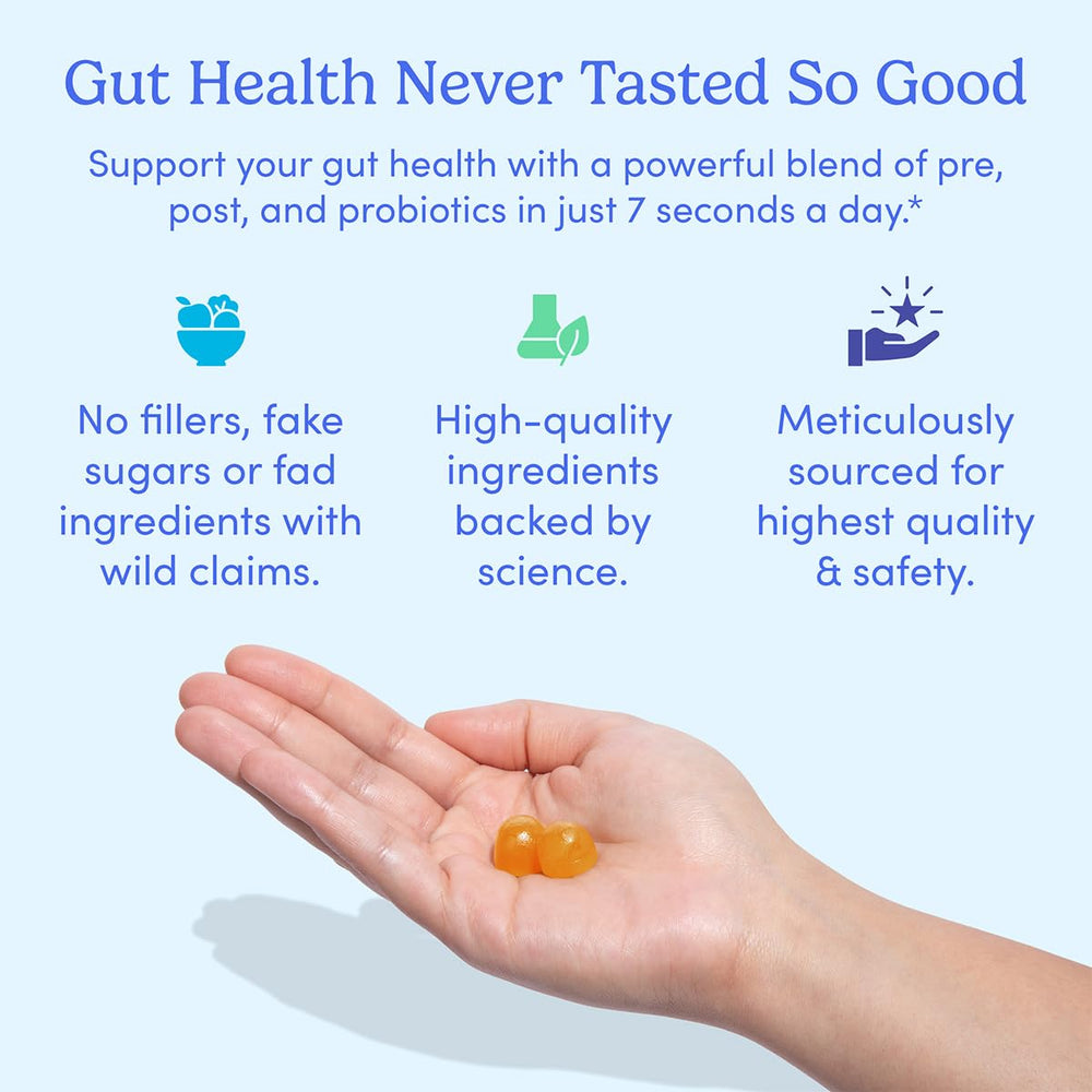FIRST DAY Gummies supporting digestion and regularity