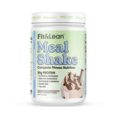 Fit & Lean frente del envase mostrando 10 porciones y beneficios