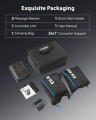 FIT KING comparación de tamaño junto a mano para escala y portabilidad