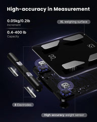 FITINDEX empaque con contenidos: báscula, cable y manual listo para usar
