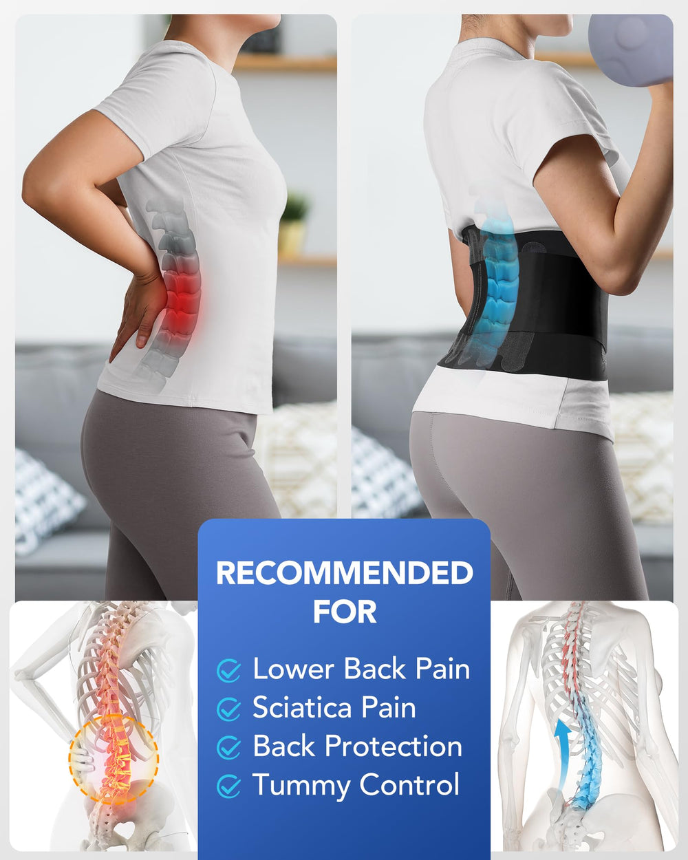 Fitomo comparación de tallas con cinta métrica para elegir la medida correcta y segura