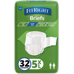 FitRight vista frontal del paquete mostrando conteo y talla, facilita elección rápida