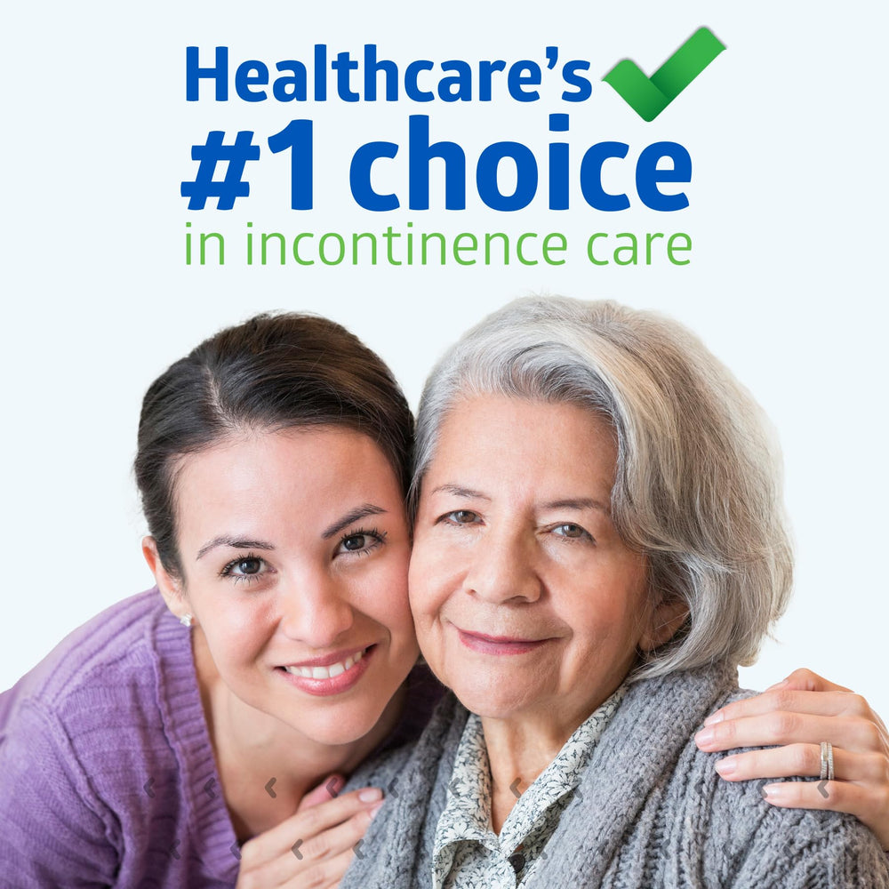 FitRight uso en cama mostrando discreción y protección para cuidador