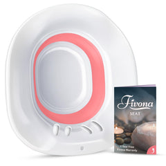 FIVONA asiento frontal rosa mostrando ajuste universal y comodidad