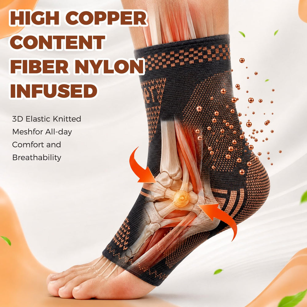 Detalle del tejido de cobre nylon Fivxupr que ofrece compresión y control de olores