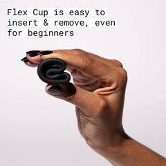 FLEX dos discos menstruales incluidos en el Starter Kit para versatilidad