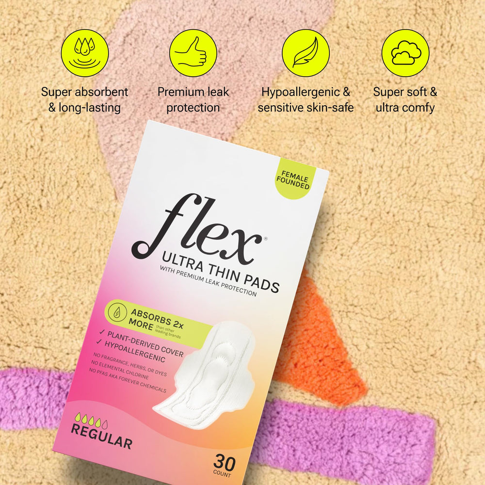 FLEX corte transversal del núcleo absorbente que retiene más líquido sin volumen