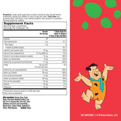 Flintstones niños sonrientes con familia sugiere aceptación del sabor