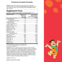 Flintstones vitaminas integradas en rutina matutina para soporte dietario diario