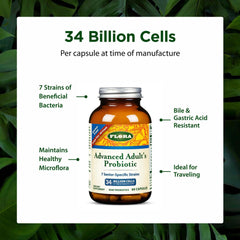 Flora Probiotico Avanzado – cápsulas sin gluten para dietas específicas