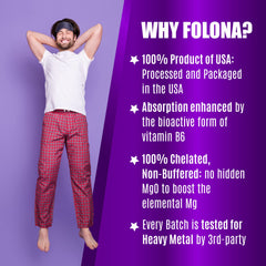 FOLONA sello GMP que certifica control de calidad y seguridad