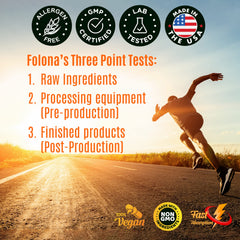 FOLONA planta de producción en California control y pruebas