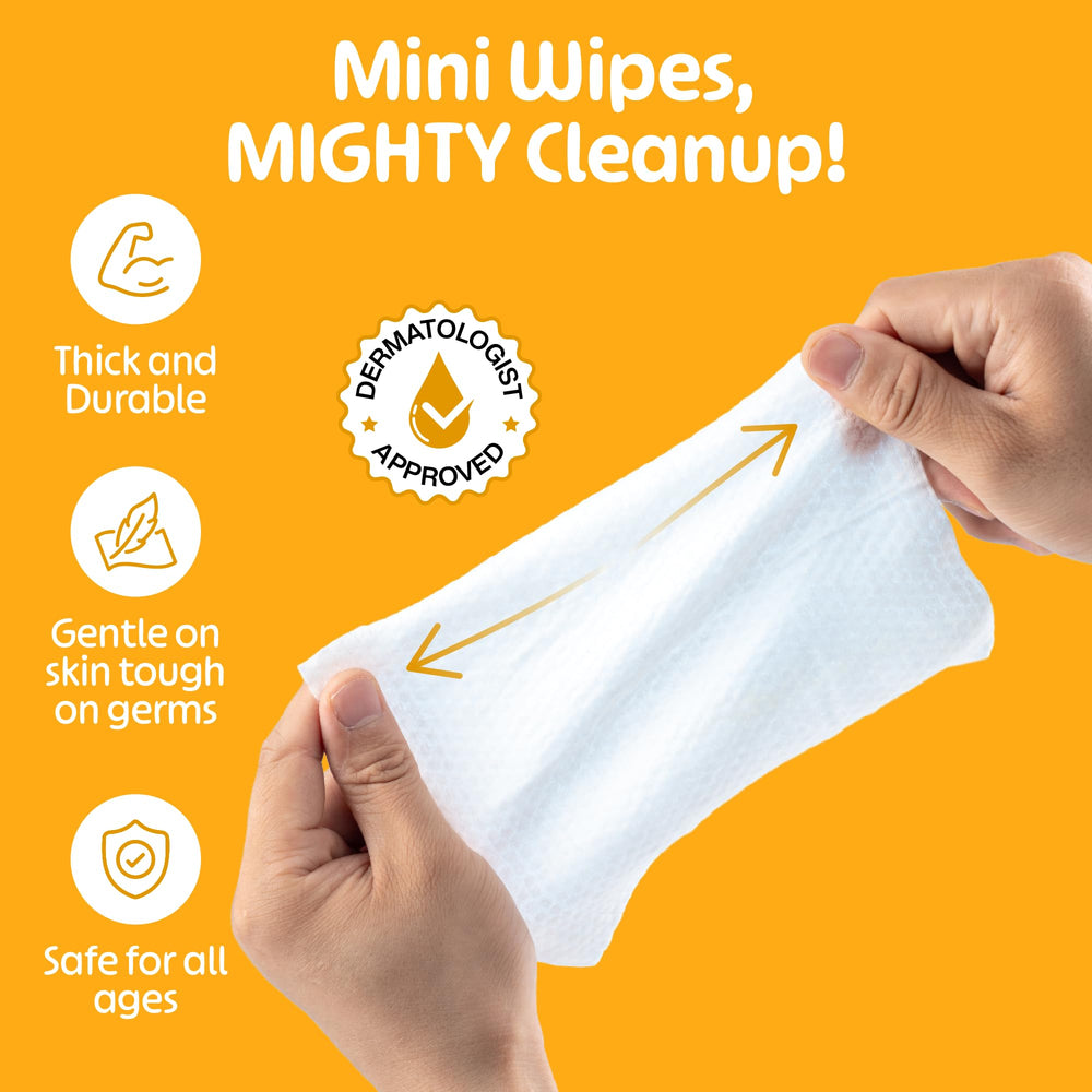 FOMIN comparación de tamaño con teléfono, ideal para llevar