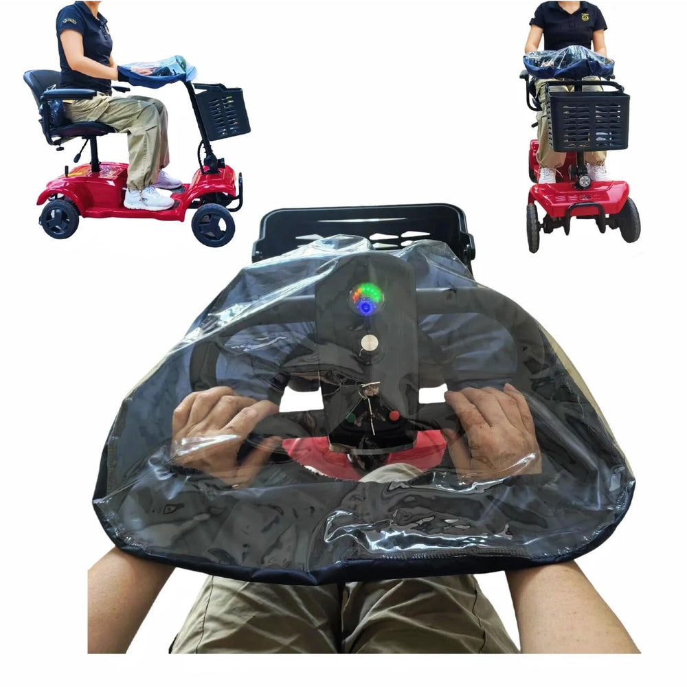 Fonakei funda tiller frontal mostrando protección clara y visibilidad