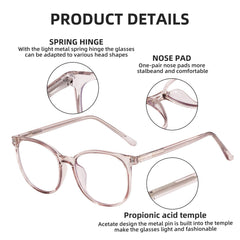FONHCOO lentes transparentes preservan colores naturales