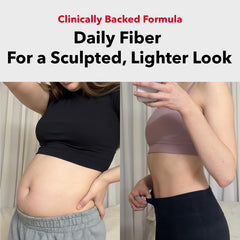 FOODOLOGY etiqueta nutricional en detalle, información clara de fibra