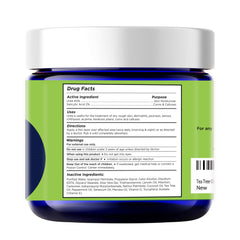 FOOT CURE textura cremosa en la mano que hidrata y se absorbe rápido