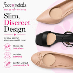 Foot Petals comparación de tamaño en mano para visualizar escala y discreción