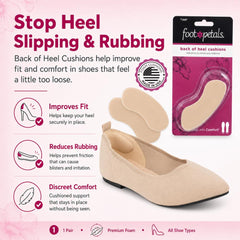 Foot Petals primer plano textura del gel que absorbe impactos y protege