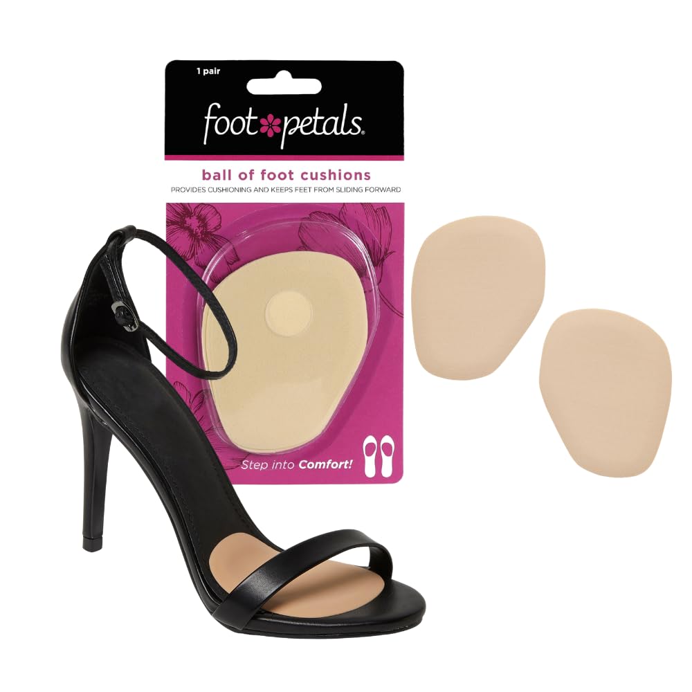 Foot Petals vista frontal del empaque mostrando color khaki y par incluido
