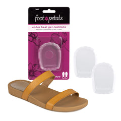 Foot Petals empaque frontal mostrando las almohadillas y beneficio comodidad