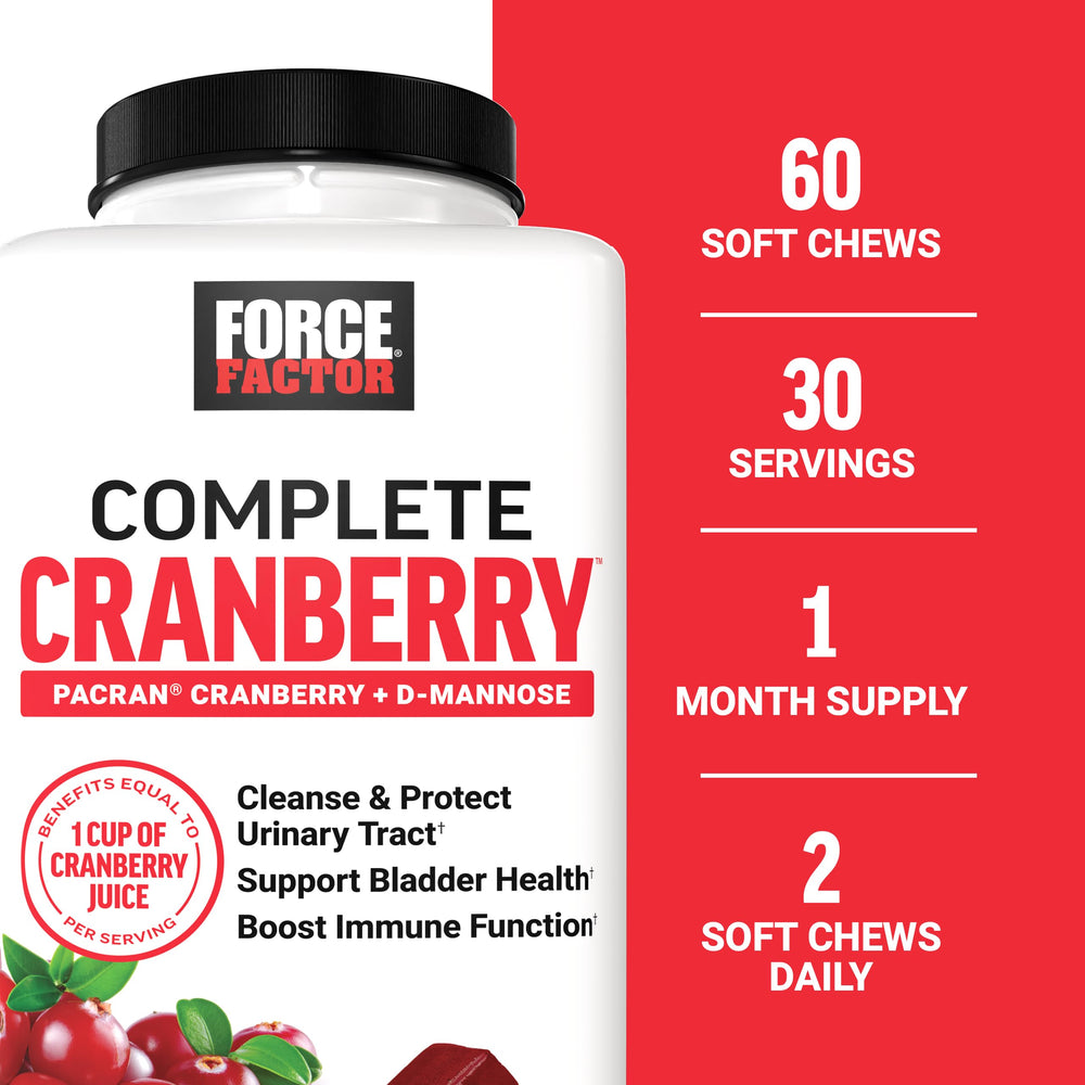 Force Factor caramelo en mano mostrando tamaño y facilidad de consumo