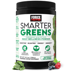 Force Factor frasco frontal mostrando el envase y beneficio práctico