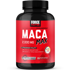 Force Factor botella frontal mostrando el envase y potencia 2000 mg