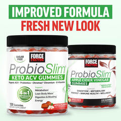 Force Factor: etiqueta con ingredientes principales y beneficios visibles