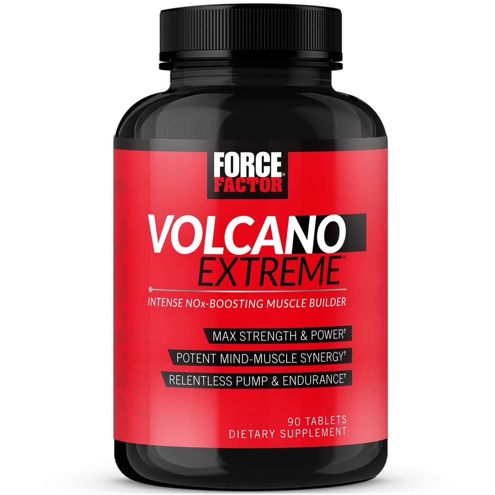 Force Factor frasco frontal mostrando diseño y fuerza