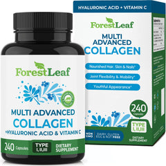 ForestLeaf frente del envase mostrando diseño y cantidad 240 cápsulas, aporta confianza