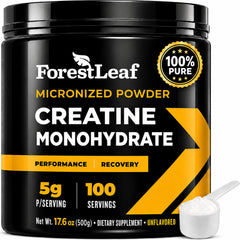 ForestLeaf envase frontal mostrando la etiqueta y beneficio de pureza