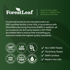 ForestLeaf pruebas de laboratorio mostrando control de calidad certificado