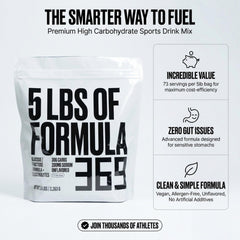Formula 369 kit de entrenamiento en mesa con bebida y snacks complementarios