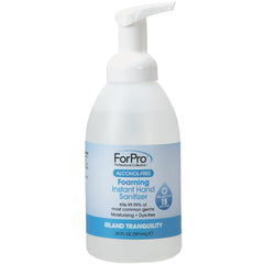 ForPro envase frontal Island Tranquility mostrando tamaño y diseño