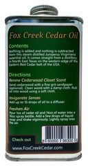 Fox Creek Naturals detalle del aceite color y textura para formulaciones