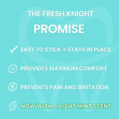 FRESH KNIGHT estuche pequeño abierto con tiras, organización y higiene