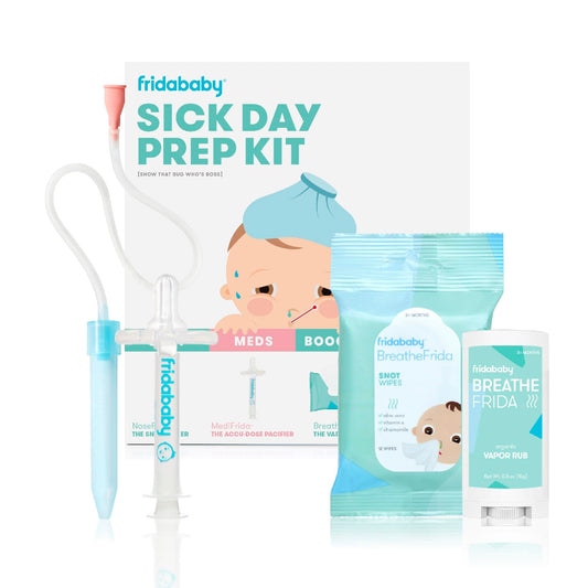 Frida kit frontal con los cuatro productos listo para emergencias
