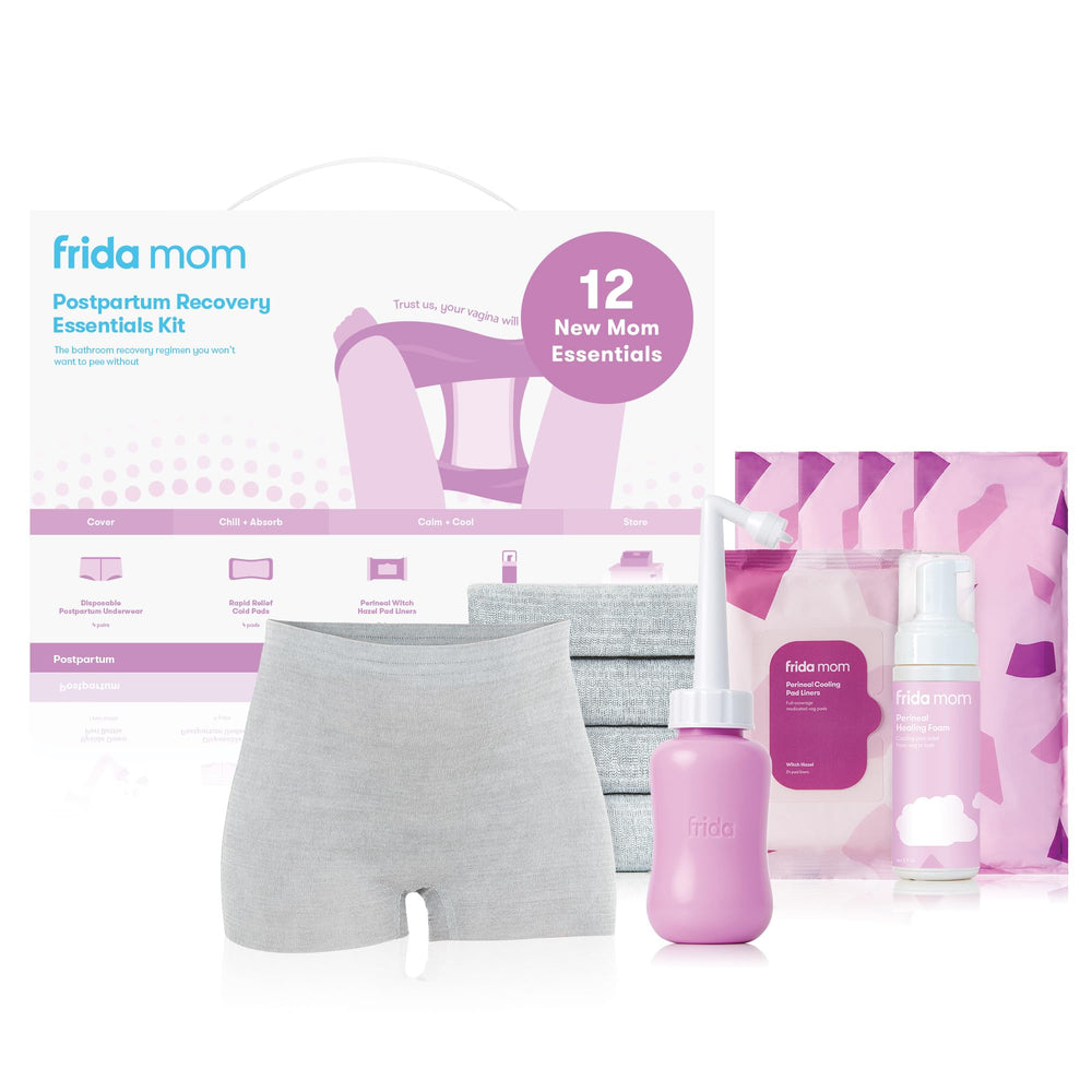 Frida Mom kit frontal empacado listo para regalo, comodidad inmediata